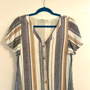 🎉2FOR$10🎉 
Altar’d State Striped Dress